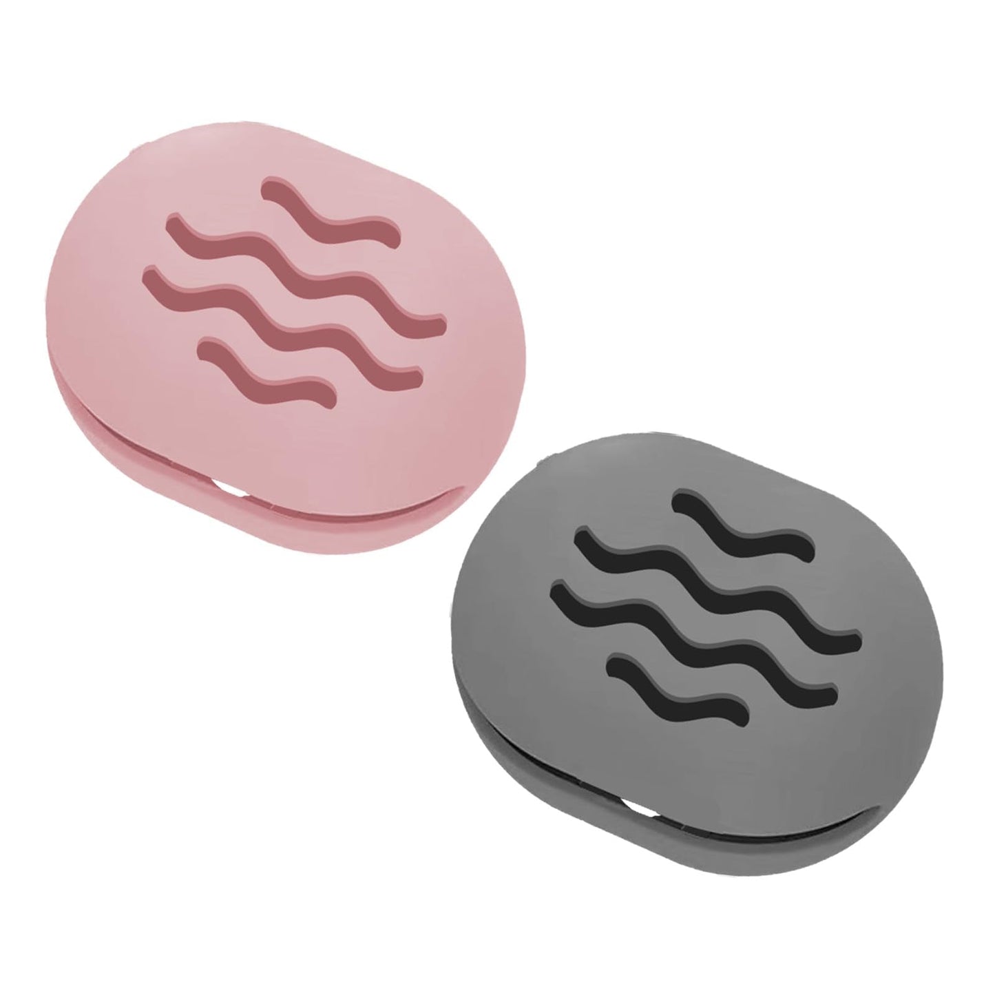 TIKIUKI 2PCS Makeup Sponge Holder Beauty Blender Bolder Makeup Sponge Case Breathable Make Up Sponge Case Essentials Suitable fo