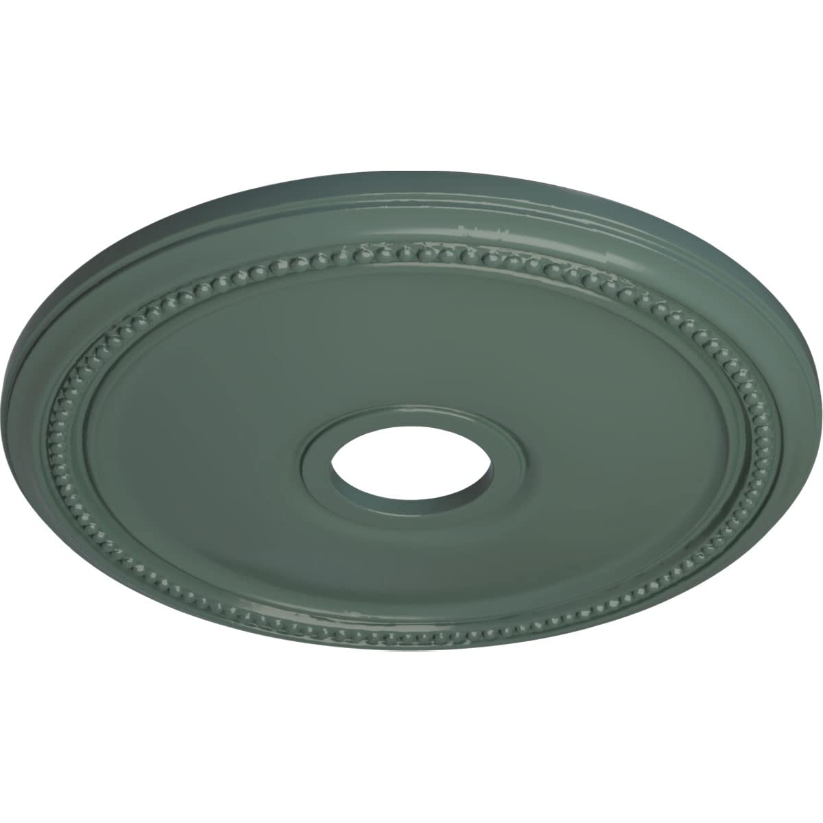 Ekena Millwork Cm18Dicbf Diane Ceiling Medallion, 18Od X 3 5/8Id X 1 1/8P (Fits Canopies Up To 5 3/8), Hand-Painted Cloud Burst