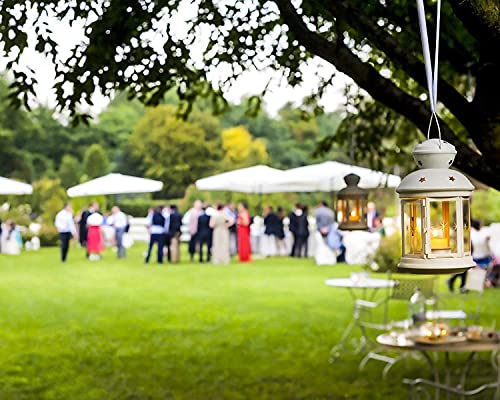 10'x30' White Outdoor Gazebo Canopy Tent Canopy Wedding Party Tent Waterproof Camping Gazebo BBQ Shelter Pavilion 8 Remova...