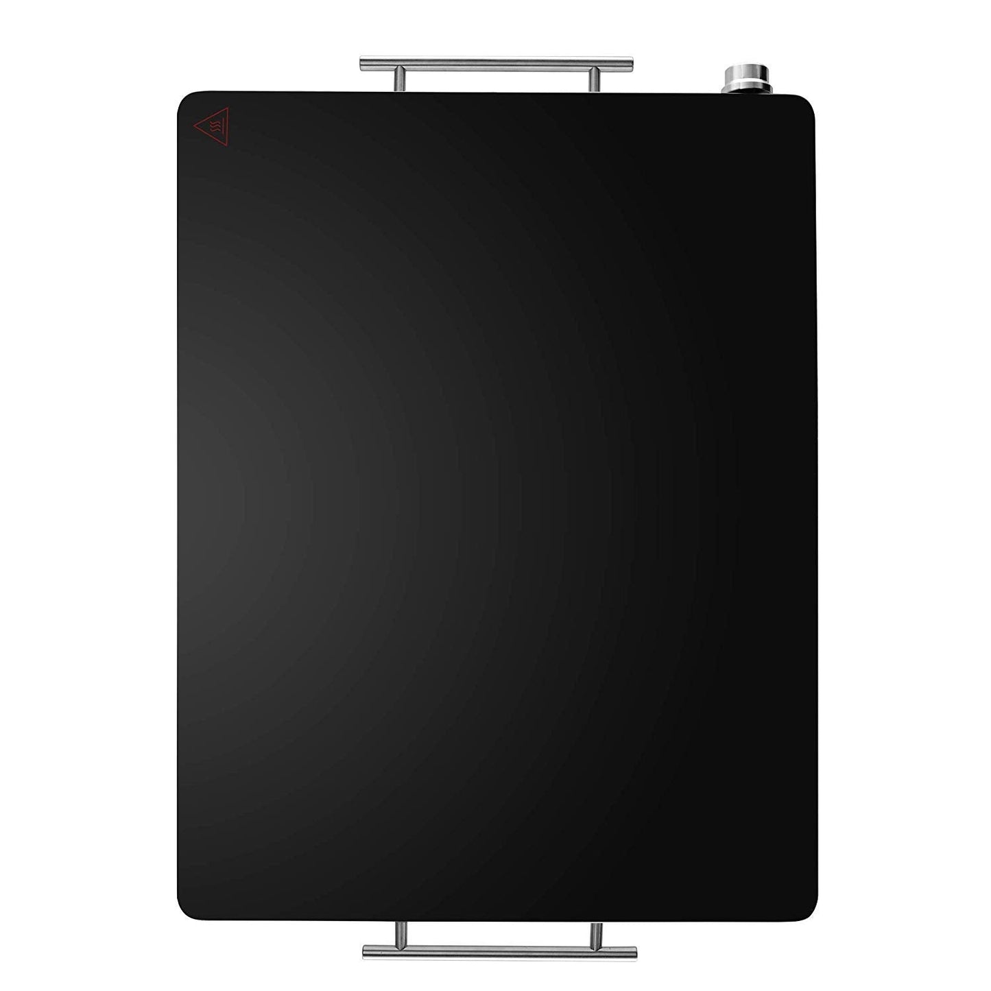 Magic Mill Large Electric Glass Top Food Warming Tray Buffet, Keep Your Food Hot During Holiday Parties, Adjustable Temperature Control, Stay-Cool Handles, Modern Stainless Steel Design, ETL Approved