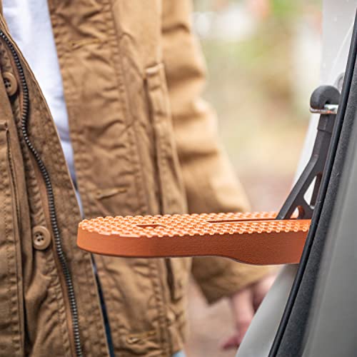 Rightline Gear Moki Car Door Step - Hooks on Car Door Latch for Car Roof Access, As Seen on Shark Tank - Moki Ascent Foldi...