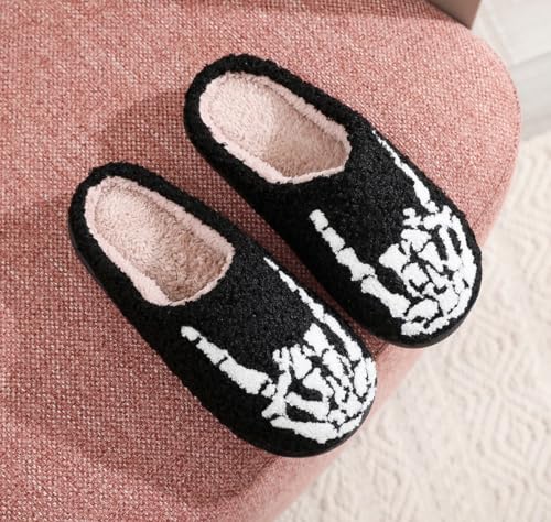 JINLONYU Cowboy Boot And Cowgirl Hat Slippers For Women Men Cute Strawberry Slippers Cozy Couple Indoor Outdoor House Slip...