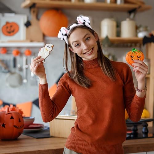 Semato Dalmatian Dog Headband Cute Costume Dalmatian Dog Ears Headwear Face Wash Headband Head Wear Fashion Hairband Hair ...