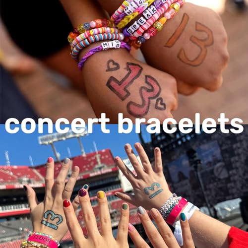 Friendship Bracelet Kit, 14,000pcs 48 Colors Bracelet Making Kit Clay Beads with Number Letter Bead Set Concert Merch Arts...