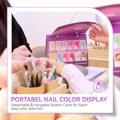 gelike ec Pro Gel Polish for Salon: 36 Colors Set HEMA-FREE Highly Pigmented Formula Manicure Nail Art Design for Professional Manicurist Nail Polish 16ml BIG Bottles