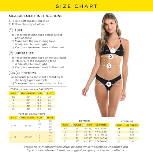 Body Glove Womens Audrey Low Rise Bikini Bottom Swimsuit