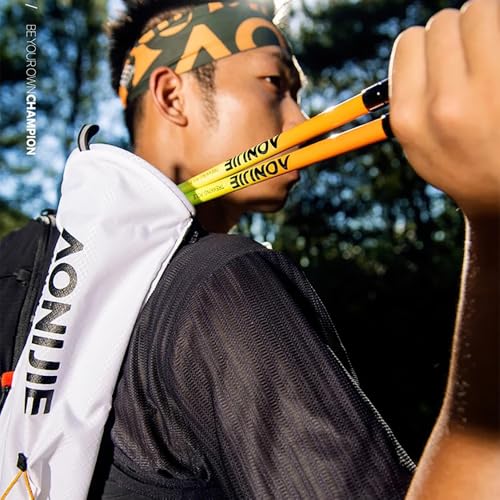 BlueField Lightweight Carbon Fiber Trekking Poles - Collapsible Hiking Sticks for Men and Women, Seniors, and Outdoor Adve...