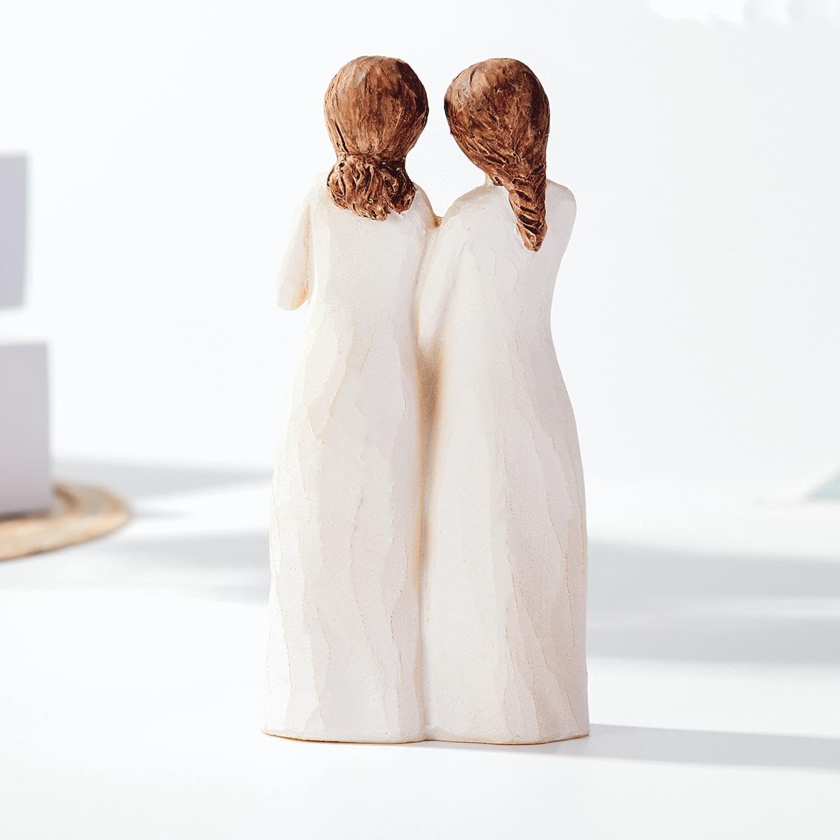 Kohehe Sister Gifts for Women,4.90” Sister Gifts Figurine for Best Friend,Sister Birthday Gifts,Sisters Gifts from Sister,Women Gifts for Sister and Best Friend on Birthday and Sisters' Day