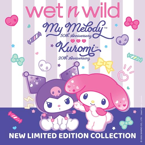 wet n wild My Melody and Kuromi Glitter Gel - Spunky