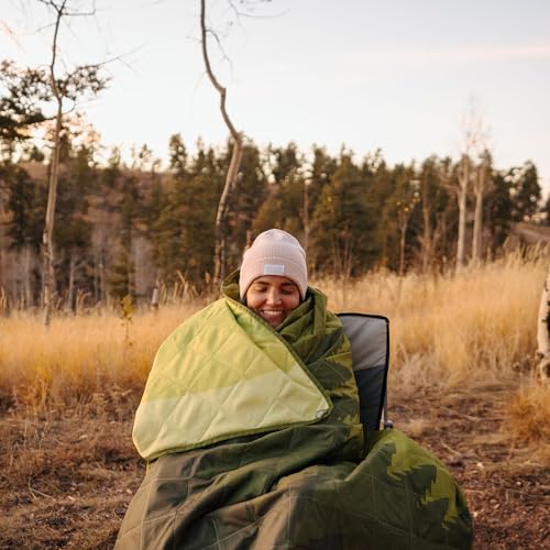 CORE Outdoor Weighted Blanket | Packable Waterproof Picnic Blanket, Beach Mat, Tent Camping Rug, & Stadium Blanket | Large...