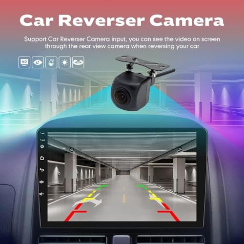 [2G+32G] Carplay Android Auto Touchscreen Autoradio Car Stereo GPS Navigation FM Radio Head Unit WiFi Mirror Link Multimed...