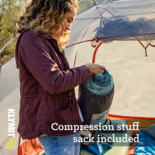 Klymit Sleeping-Bags KLYMIT Wild Aspen Lightweight Mummy Sleeping Bag, Best Gear for Cold Weather Camping, Hiking, Backpac...