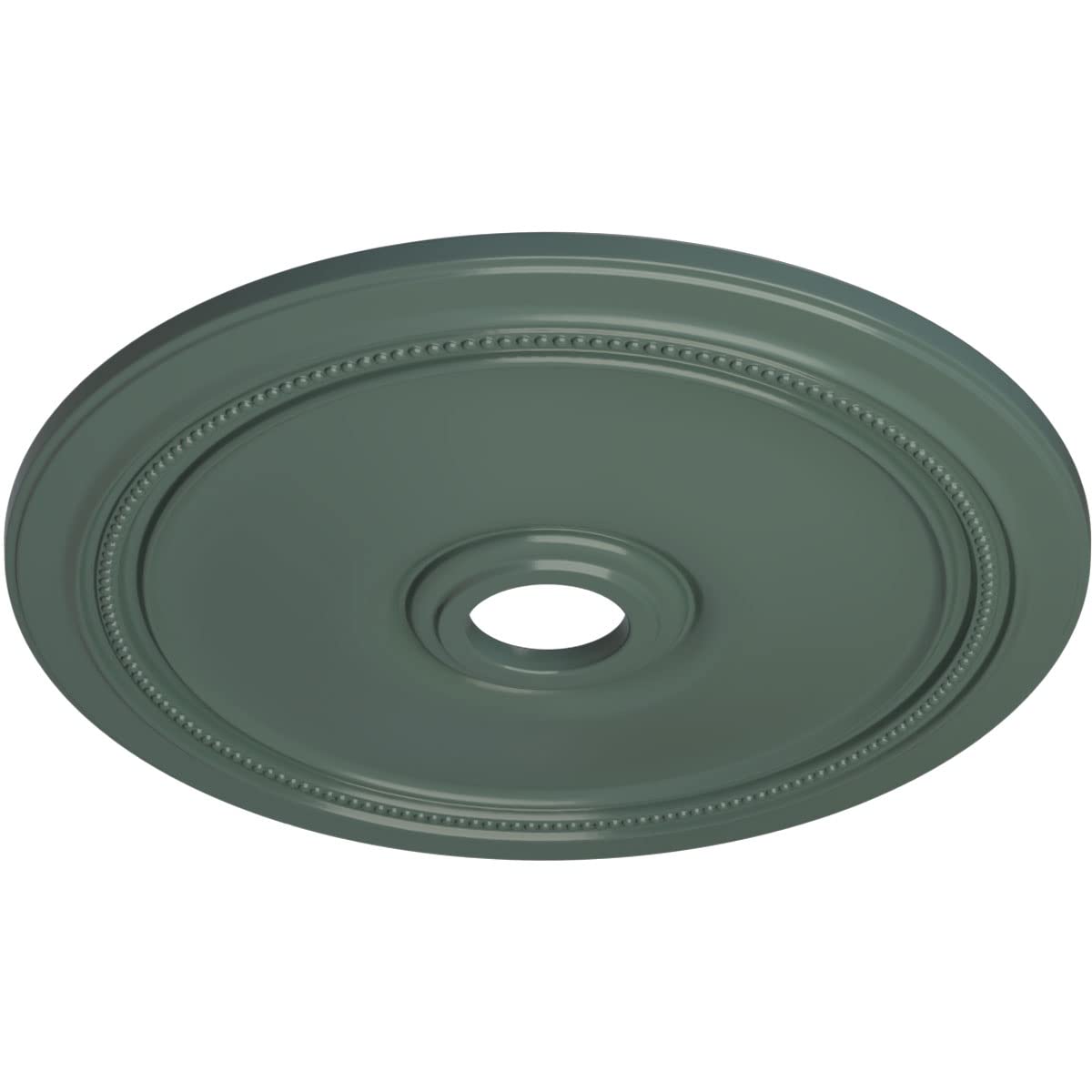 Ekena Millwork Cm24Dicbf Diane Ceiling Medallion, 24Od X 3 5/8Id X 1 1/4P (Fits Canopies Up To 6 1/4), Hand-Painted Cloud Burst