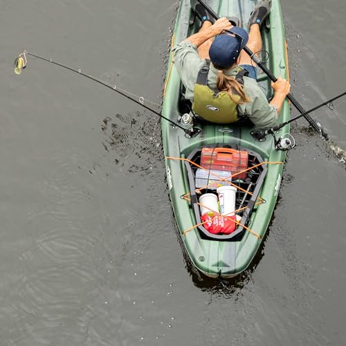 Pelican Sentinel 100X - Angler Sit on top Fishing Kayak - Lightweight - Ergolounge™ Seating System