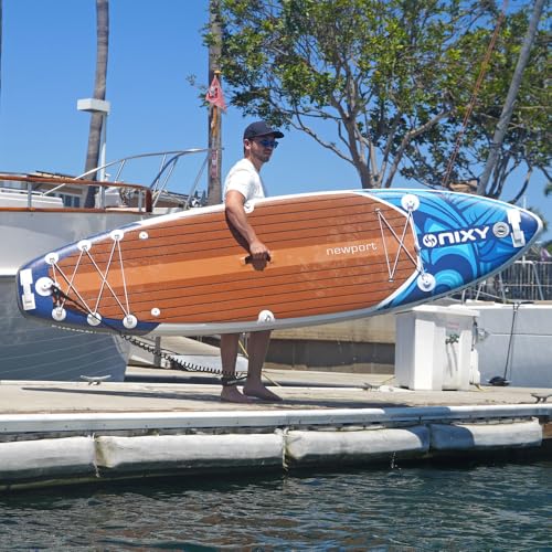 NIXY G5 Newport 10’6” x 32" Inflatable Paddle Board | High-Performance, Durable, and Lightweight SUP for All Skill Levels...