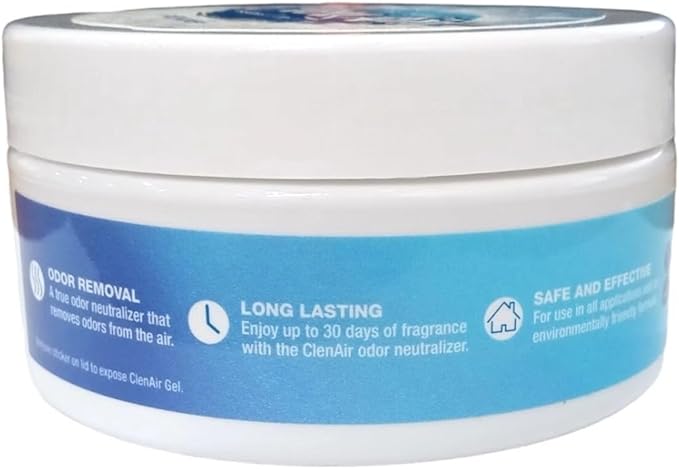 6100-05 Odor Neutralizer - compatible with Nu-Calgon ClenAir | Fresh Linen Scent, 1/2 Pound Tub, Up to 30 Days Odor Elimination odor eliminator