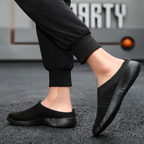 Unisex Mules for Men Women Casual Slippers House Shoes Comfort Slip-On Walking Indoor Outdoor Sneakers
