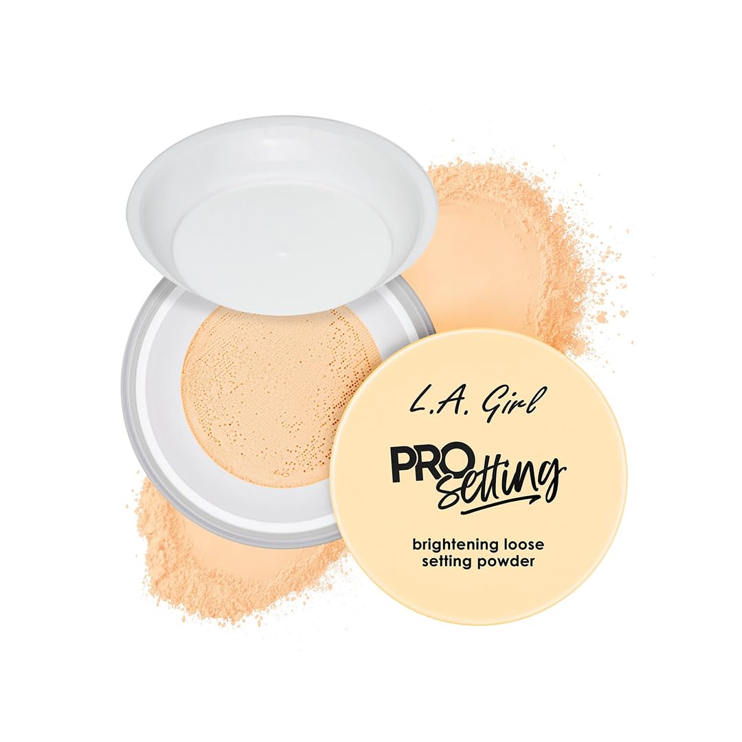 L.A. Girl Pro Setting Brightening Loose Setting Powder, Translucent GLP735