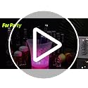 FIPASEN LED Ice Bucket, Regular 5L Large Capacity Lighted Ice Bucket with Automatic 7 Colors Changing for Party/Home/Bar/K...