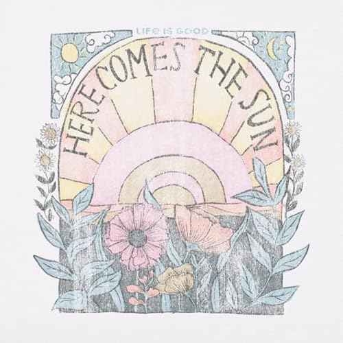 Women's Here Comes The Sun Hippie Short Sleeve Crusher-LITE Tee