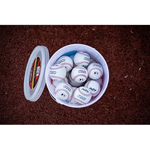 Rawlings | Official League Recreational Use Practice Baseballs | Youth/8U | OLB3 | Bucket | 24 Count