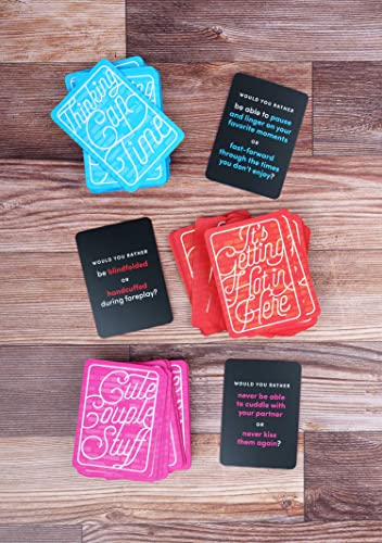 The Ultimate Date Night Game for Couples: Would You Rather? Questions for Fun Times and Deeper Conversation (Card Games for Couples)