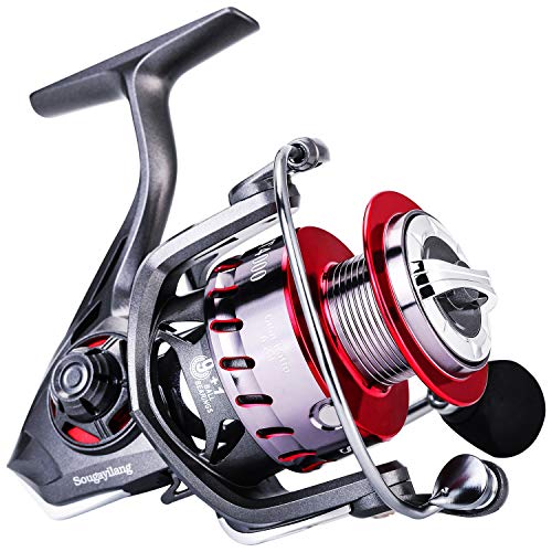 Sougayilang Fishing Rod Reel Combinations, 24 Ton Carbon Fiber, Portable Telescopic Fishing Rod Spinning Reels for Travel ...