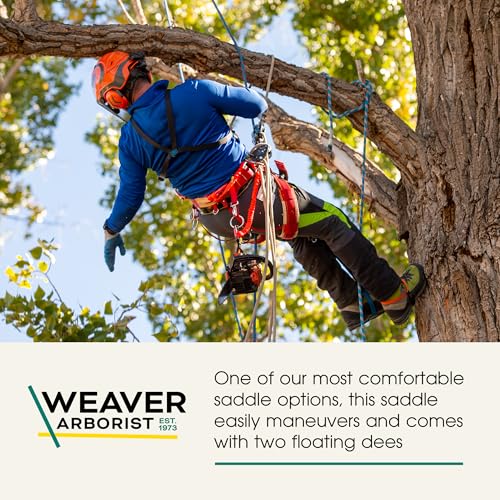 Weaver Leather WLC 560 2 Floating Dee with Padded Nylon Leg Straps
