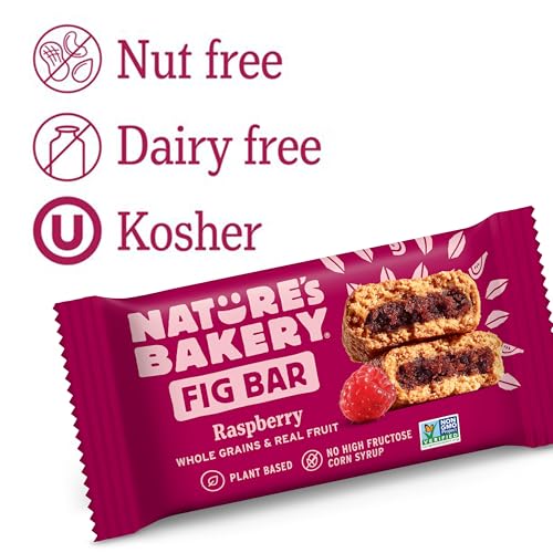 Nature's Bakery Raspberry Fig Bars, 2 Oz, 6 Ct