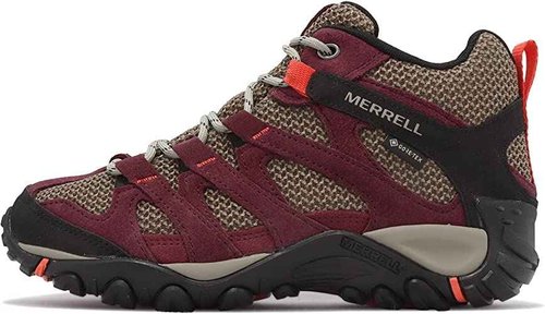 Merrell J036840 Womens Hiking Shoes Alverstone Mid GTX Cabernet US Size 7.5