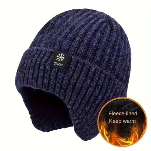 Warm Ear Protection Winter Cap for Outdoor Activities, Classic Outdoor Sports Hat, Stylish Cold Weather Accessory