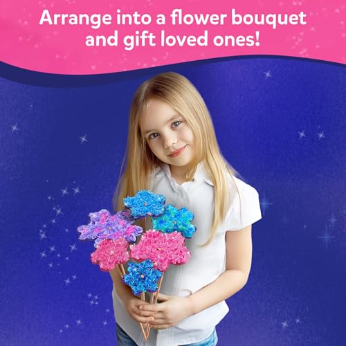 Skillmatics Poke-in Art - Flower Bouquet, Mess-Free Creative Activity, DIY Wood Craft Kits, Gifts for Girls & Boys Ages 4,...