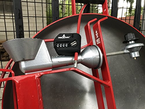 FIREDISC - 6 Foot Security Multi Loop Cable Lock (Limited Edition) - Backyard Plow Disc Cooker | Portable Propane Outdoor ...