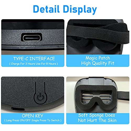 Depointer Life LED Mask Light up Masks With Gesture Sensing, Cool Toys Masks Teen Boys Gifts for Halloween Christmas Birthday