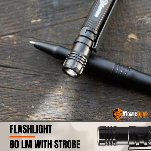 Tactical Pen – Self Defense Pen & Multi-tool Pen - Flashlight Survival Pen for Men & Women - Tactical Gear & Gift - Milita...