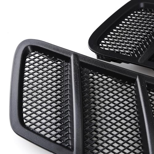 Pair Front Left & Right Hood Vent Air Grille Cover fits for Merce*des Benz W166 GL350 GL450 GL550 GL63 AMG 2013-2016 ML350 ML550 ML63 2012-2015 Hood Air Vent Grille Replaces 1668800105 1668800205