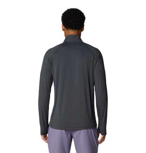Mountain Hardwear Men's Crater Lake 1/2 Zip, Dark Storm