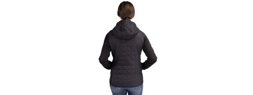 Cutter & Buck Rainier Primaloft Eco Womens Full Zip Hybrid Jacket, Dark Navy