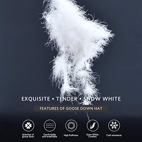 Tapasimme Winter Warm Ultralight Down Hood Waterproof Sleeping Bag Outdoor Camping Windproof Down Cap Hat with Storage Bag