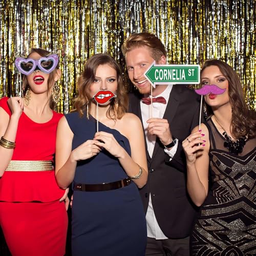 31pcs ERAS Party Photo Booth Props, Signs for Era Backdrop and Selfie Station, Bachelorette Backdrop, Concert Birthday Par...
