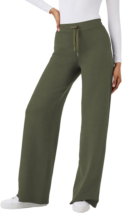 XIEERDUO Lounge Sets For Women 2025 Half Zip Sweatshirt And Wide Leg Sweatpant 2 Piece Outfits Sweatsuit Tracksuit
