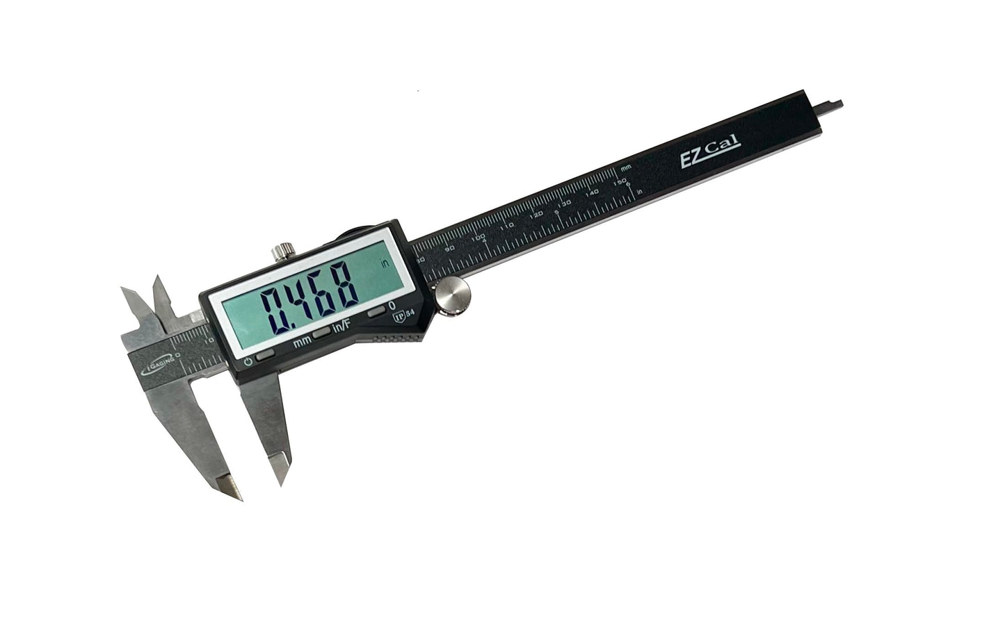 iGaging IP54 Electronic Digital Caliper 0-6" Display Inch/Metric/Fractions Stainless Steel Body