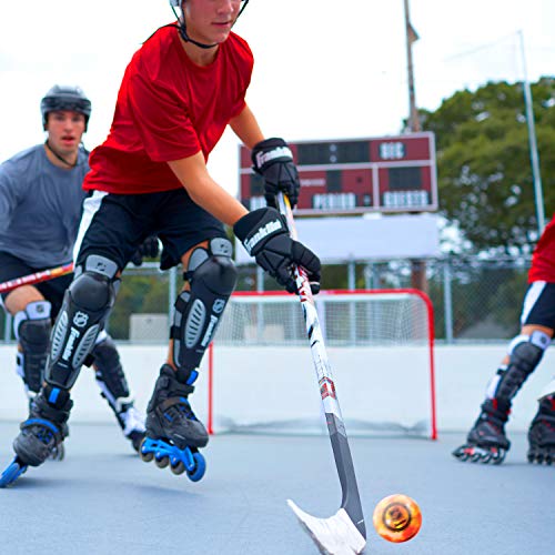 Franklin Sports NHL Street Hockey Balls - No Bounce Outdoor Street + Roller Hockey Balls - Official Size for Youth + Adult...
