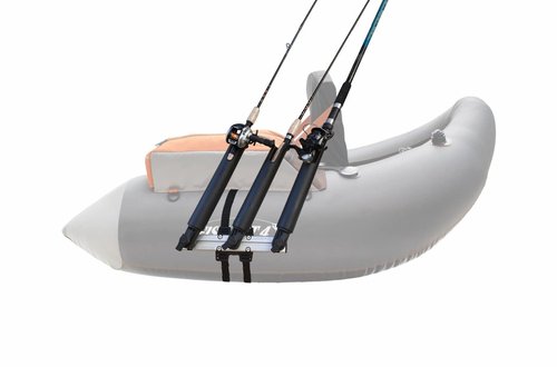 Brocraft Float Tube Rod Holder System/Triple Rod Holder for Fishing Float Tube / Float Tube Rod Rack System