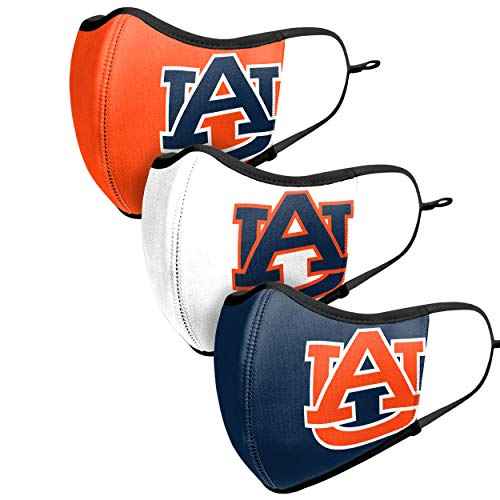 FOCO Auburn Tigers NCAA Sport 3 Pack Face Cover