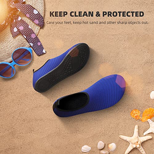 Water Shoes for Women Men Quick-Dry Aqua Socks Swim Beach Barefoot Yoga Exercise Wear Sport Accessories Pool Camping Must ...