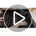 Stove Cover Gas Stove Top Burner Covers Protectors for Samsung Gas Range Stove Mat Protector Reusable,Oven Liners Mat,Non-...