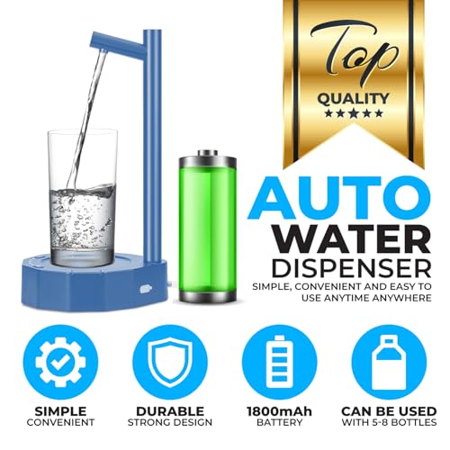 Desktop Water Bottle Dispenser Smart Table Water Dispenser,Water Dispenser for 5 Gallon Bottles,Water Jug Dispenser Bedsid...