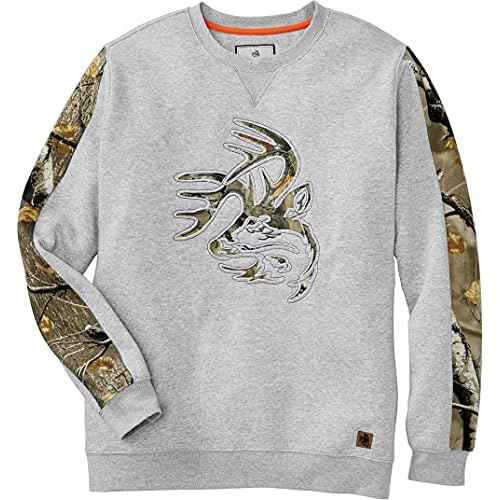 Legendary Whitetails Men's Outfitter Crew Fleece Sweatshirt