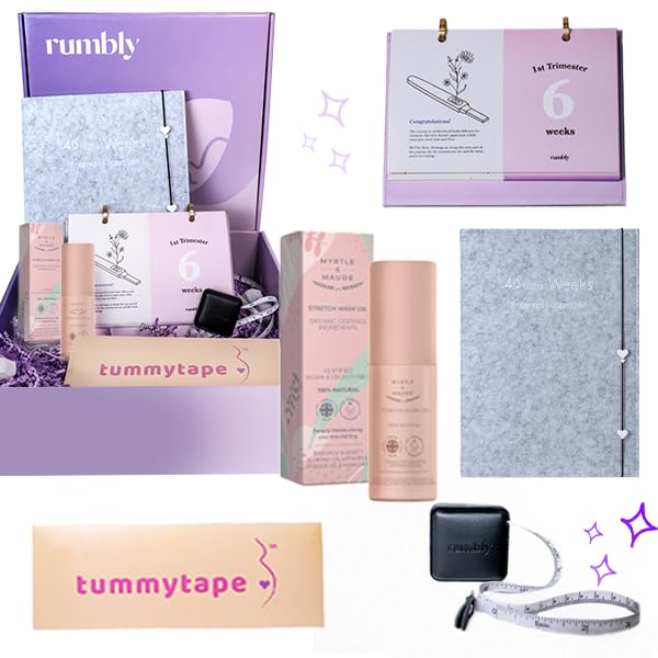 Pregnancy Essentials Box - Gift for Expecting Moms - Care Package with Essential New Mommy Items & Pregnancy Must-Haves - Welcoming New Life